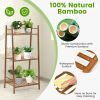 3 Tiers Vertical Bamboo Plant Stand