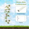 2 Pack 86.5 x 20 Inches Metal Garden Trellis for Climbing Plants