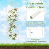 2 Pack 71 x 20 Inches Metal Garden Trellis Rustproof Plant Support for Climbing Plants